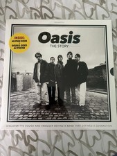 OASIS. The Story 68 Page Book & Double Sided A2 Poster Rare New Sealed RARE 