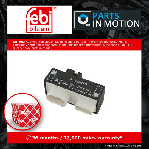 Fan control relay fits golf - control,