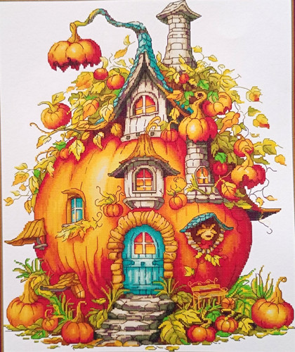 Pumpkin house 14 count - -,