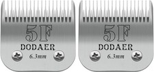 Ceramic Blades Set of 2 f Dog Hair Clipper Moser Andis Wahl Oster A5 5f