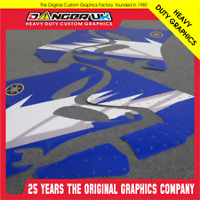 YAMAHA YZ 125 250 2005 - 2014 PERFORATED TANK & RAD SCOOP GRAPHICS DECALS 