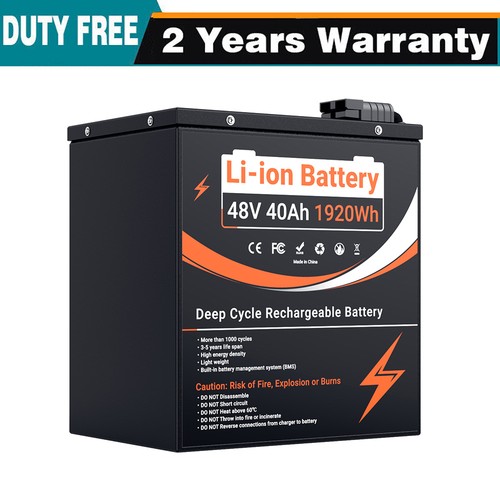 48v 40ah 12v - 40ah, 100ah