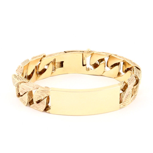 Vintage heavy solid 9ct - solid, gold