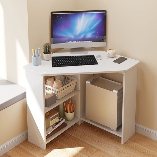 White wood office - wood,