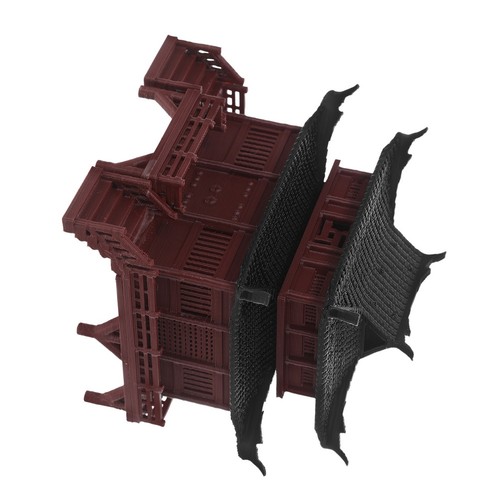 Miniatures pagoda figurine - miniatures,
