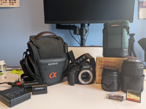 Sony a350k 2mp digital - sony,
