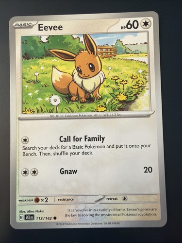 113 142 eevee common - 113/142, |