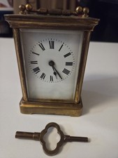 VINTAGE SWISS BRASS CARRIAGE