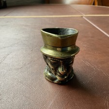 MINIATURE TOBY JUG BRASS
