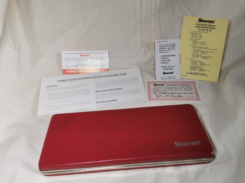 Starrett 722 digital - no.,