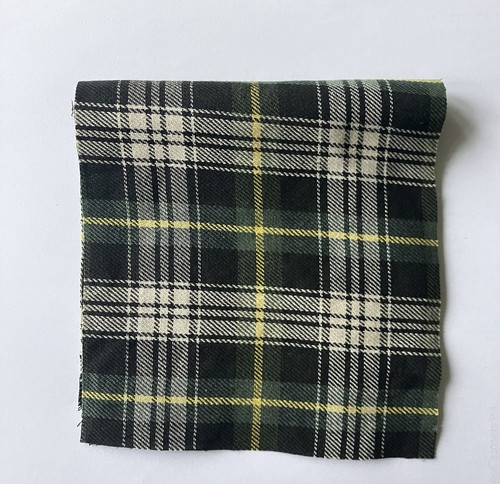 Barbour tartan repair material - tartan,