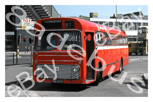 Bus photograph midland red - midland, nbc