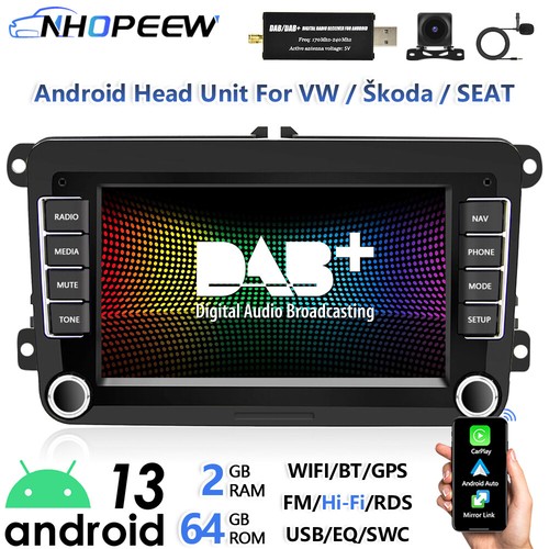 Dab android13 radio carplay - radio,