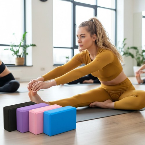 2pcs yoga block pilates foam - 2pcs,