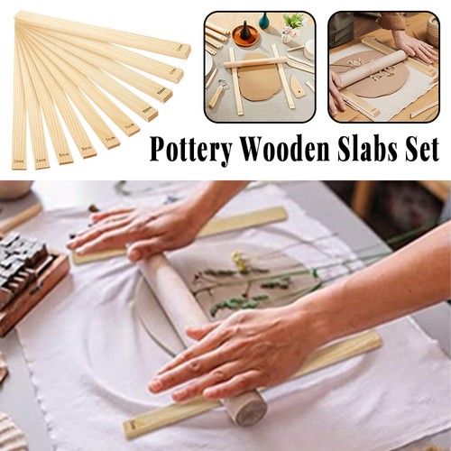 Wooden rolling pin guides set - rolling,