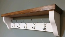 Coat Rack With Shelf wooden