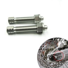 KTM CHAIN ADJUSTER BOLTS STAINLESS STEEL 85 - 500cc M10