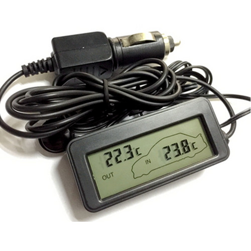 Lcd car digital thermometer - lcd,