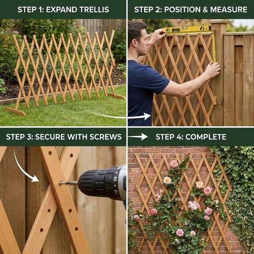 Expandable wooden garden - expandable,