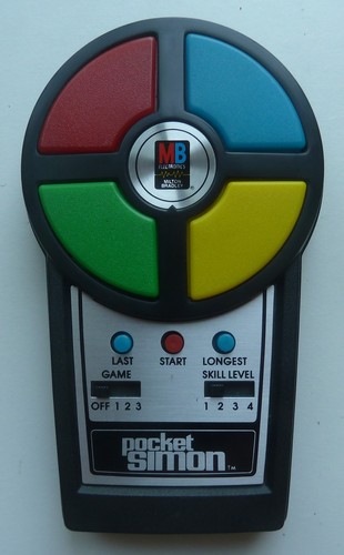 Pocket simon game milton - by, mb