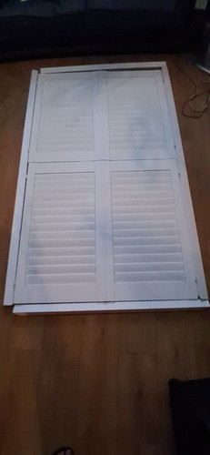 Window shutters with frame - window,