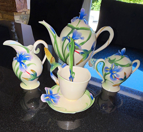Franz porcelain tea - porcelain,