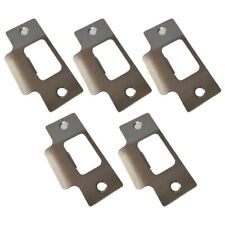 Chrome Finish Stainless Steel Striker Plate for Adjustable Door Strikes