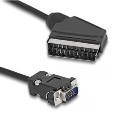 SCART Cable to SVGA VGA 15 PIN