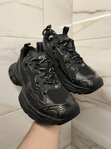 Balenciaga 3xl black mesh - black,