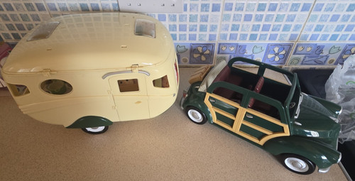Sylvanian families caravan and - sylvanian,