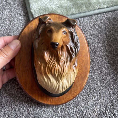 Beswick dog plaque lassie - beswick,dog, plaque,lassie