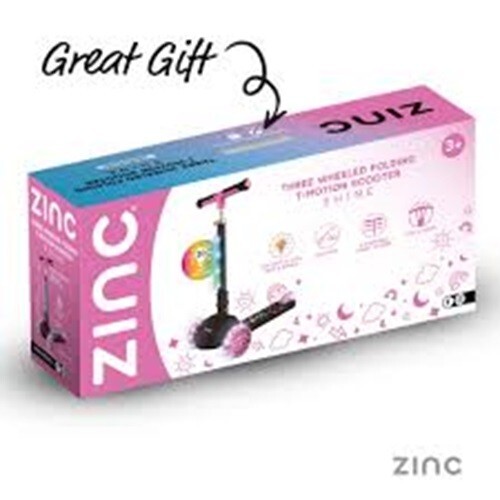 Zinc wheeled folding led - wheeled,