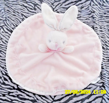 P20/ KALOO PINK RABBIT FLAT ROUND BEAD EMBROIDERY BOW ⌀ 26CM 2 AVAILABLE