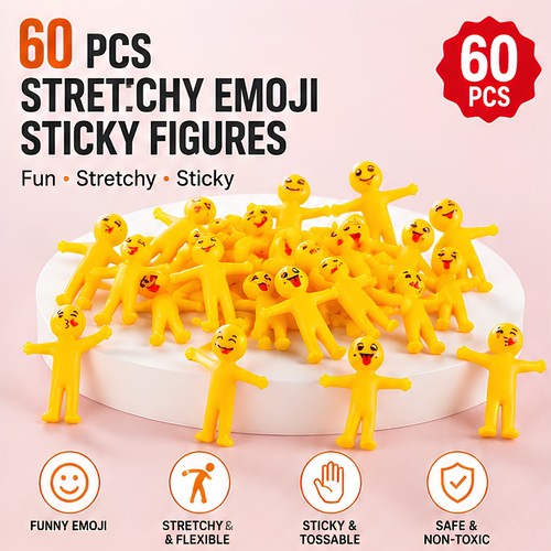Yellow stretchy men smiley - men,