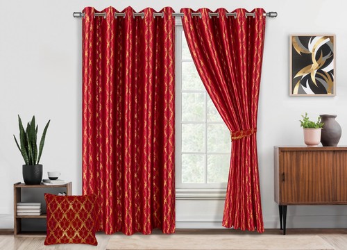 Metallic foil printed jacquard - printed,
