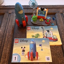 LEGO Disney: Mickey & Minnie Mouse Space Rocket 10774 build  only+ instructions 