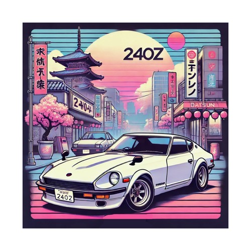 Datsun 240z poster - poster, jdm