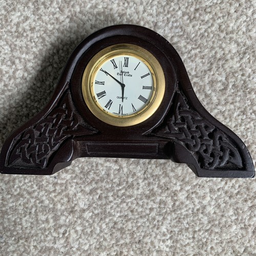 Irish turf mantle - turf, clock