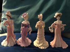 Coalport Compton and Woodhouse Lady Florence, Rose, May and Evelyn, minatures