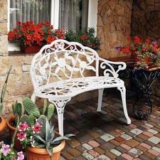 Cast Iron 2 Seater Bench Anti