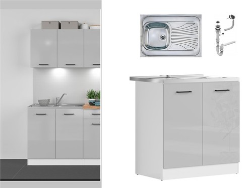 Kitchen sink unit with - unit,