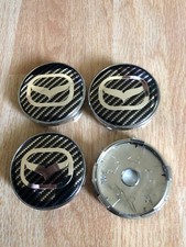 4x Mazda Alloy Wheel Centre