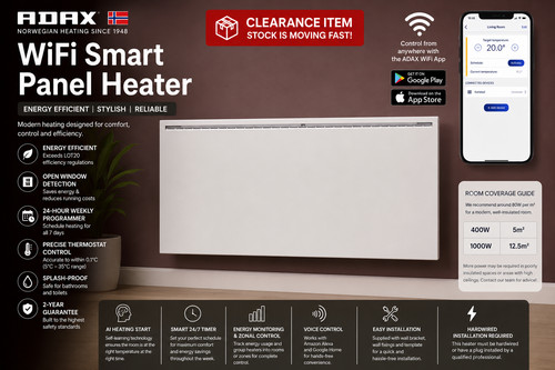 Adax famn wifi electric panel - electric,