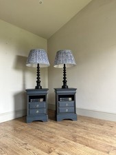 Pair of vintage bedside cabinets