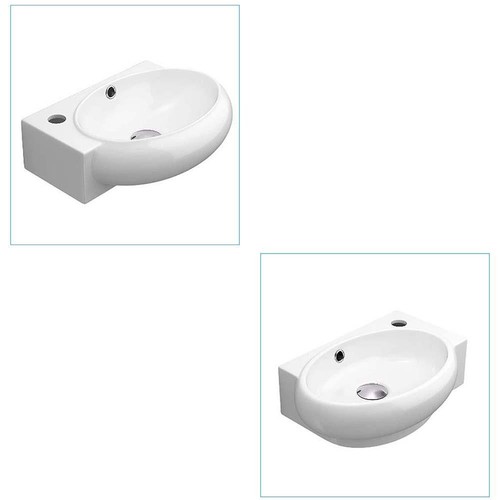 Bathroom wash sink basin oval - bathroom,