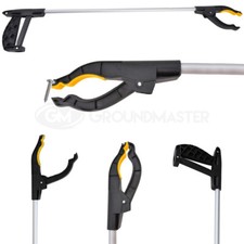 GroundMaster Litter Picker (76cm) Extra Long Handy Mobility Aid Reaching Assist