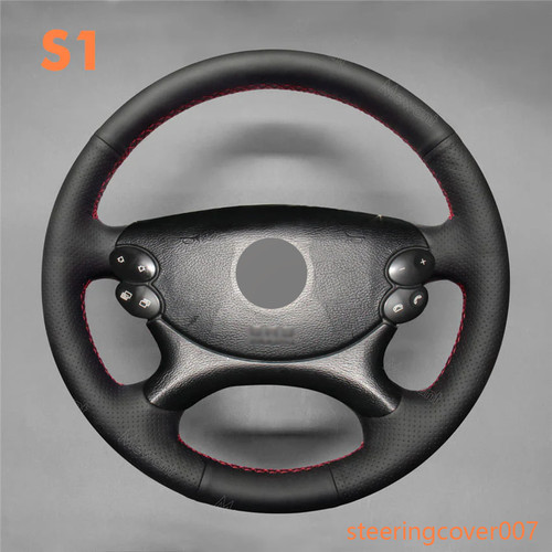 Genuine leather steering wheel - genuine,