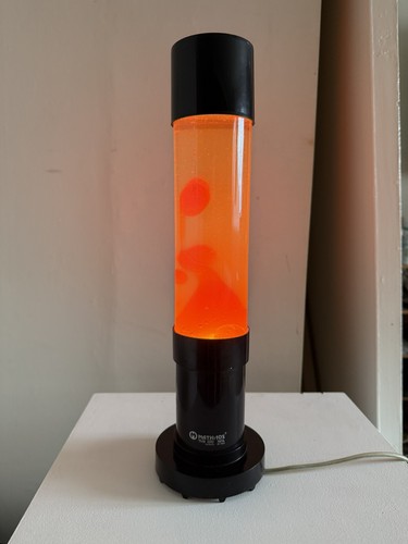 Mathmos jet lava lamp orange - mathmos,