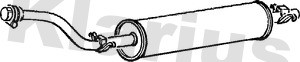 Klarius mz105p rear exhaust - klarius,