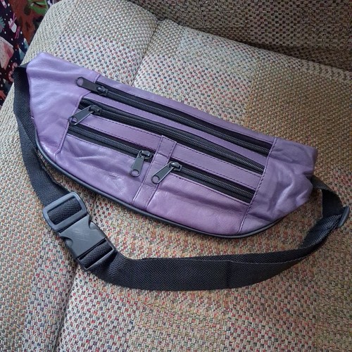 Purple 100 genuine leather - 100%,